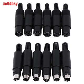 Ổ Cắm Kết Nối DIN Mini 3 / 4 / 5 / 6 / 7 / 8 PIN xo94bsy