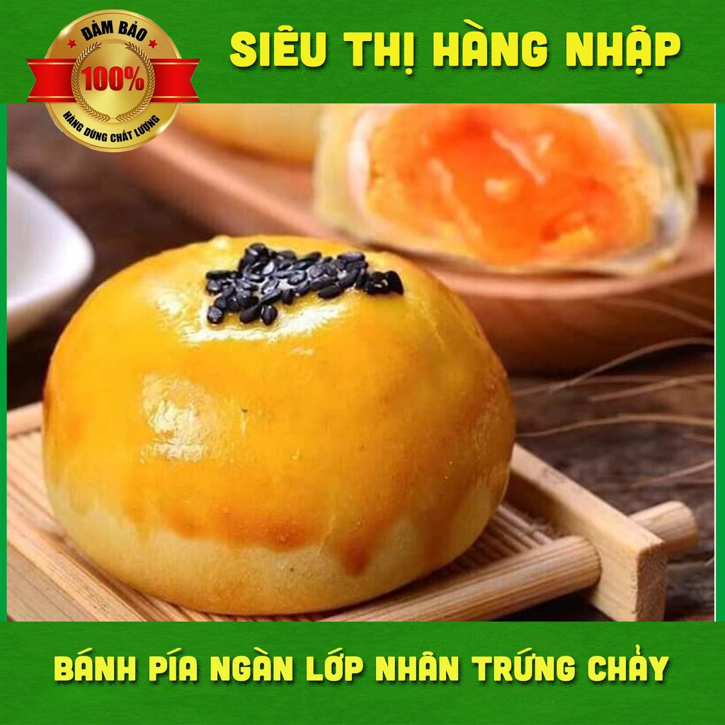 Bánh pía ngàn lớp nhân trứng chảy Đài Loan