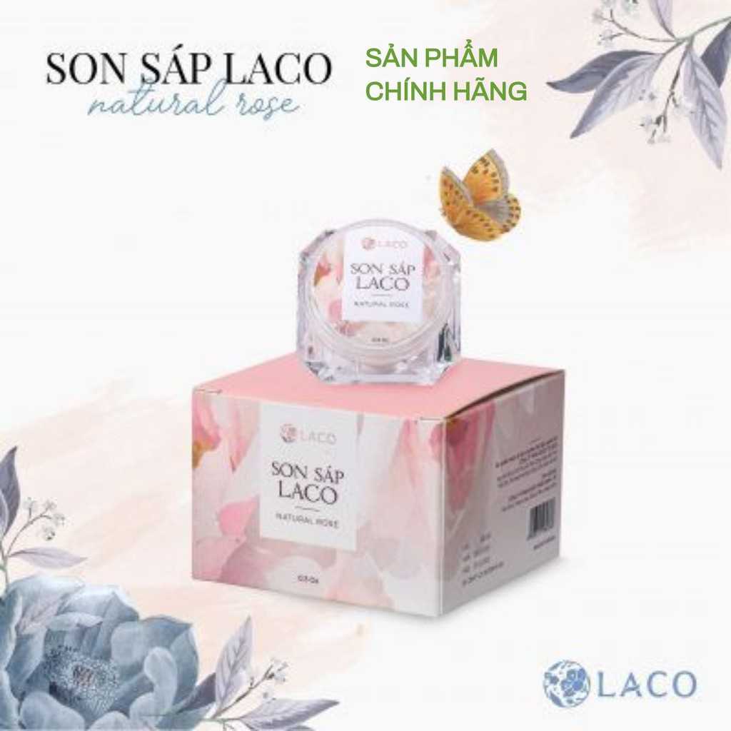 Son sáp LACO dưỡng môi hồng xinh hết khô nẻ Lacocosmetic.official