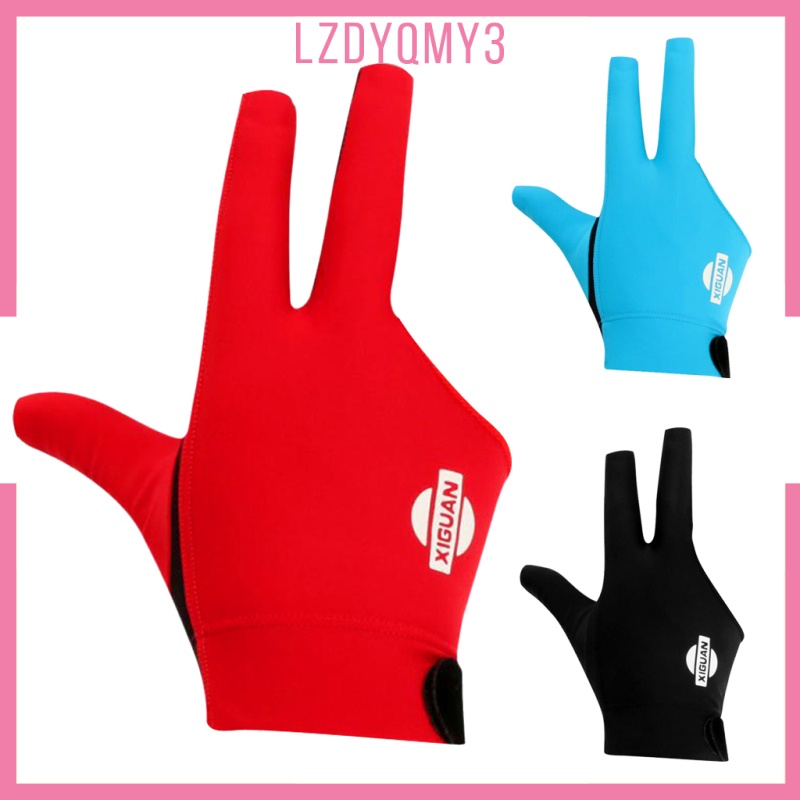 Găng Tay Chơi Bida 3 Ngón Đàn Hồi Thấm Hút Mồ Hôi