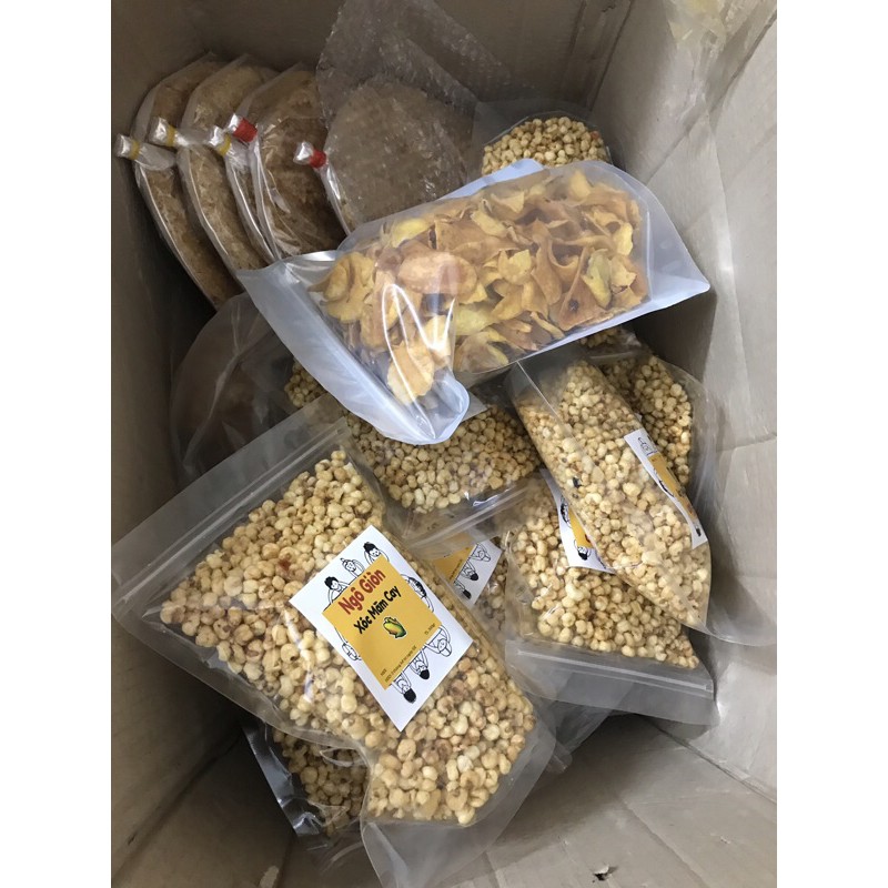 Ngô cay xóc mắm