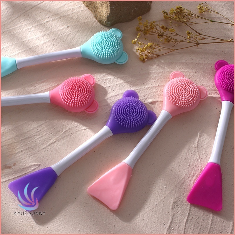 Cọ silicone Hai Đầu Dùng Để Quét Mặt Nạ DIY