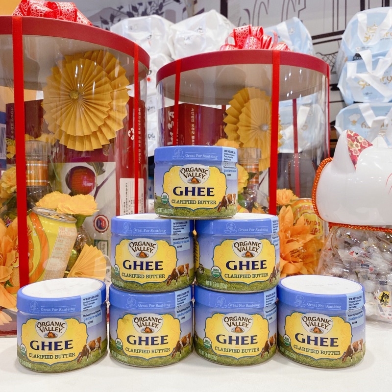 BƠ GHEE HỮU CƠ ORGANIC VALLEY của Mỹ 212g
