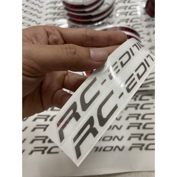 Tem RC edition dán phuộc trước