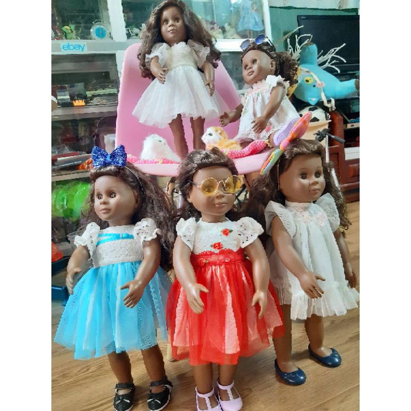 BÚP BÊ MỸ 46CM MỚI ĐẦY ĐỦ PHỤ KIỆN KÈM QUÀ