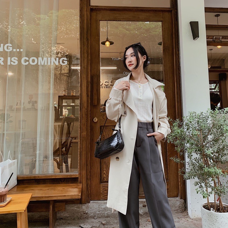 ÁO MANGTO HÀN QUỐC CHẤT ĐẸP SIÊU HOT2020 ( 3 màu - có sẵn) | BigBuy360 - bigbuy360.vn