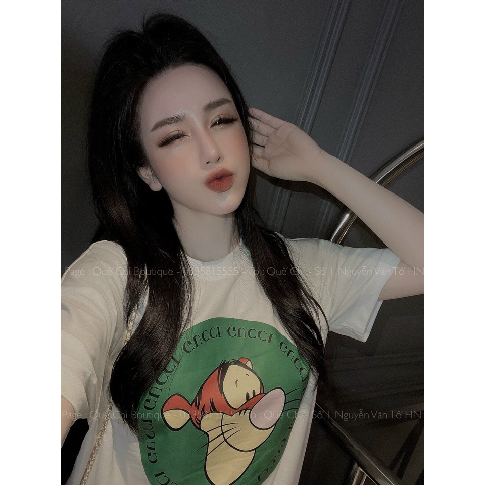 Bộ hổ G G mix quần short đùi họa tiết chữ 554