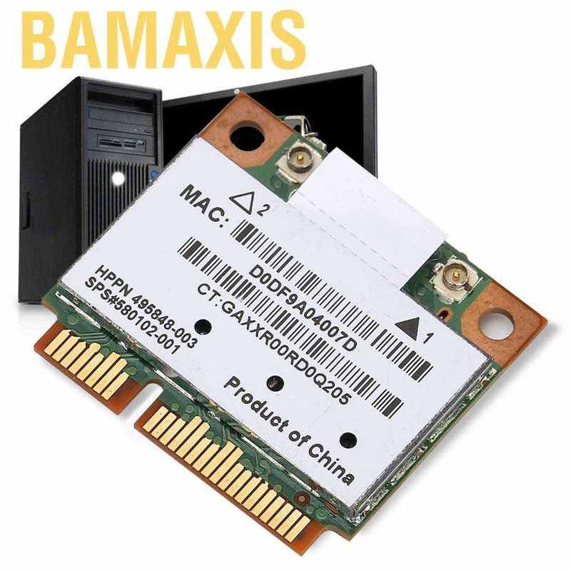 Bamaxis 300Mbps 2.4/5G Mini PCI-E WiFi Wireless Network Card 802.11a/b/g For Laptop FOY