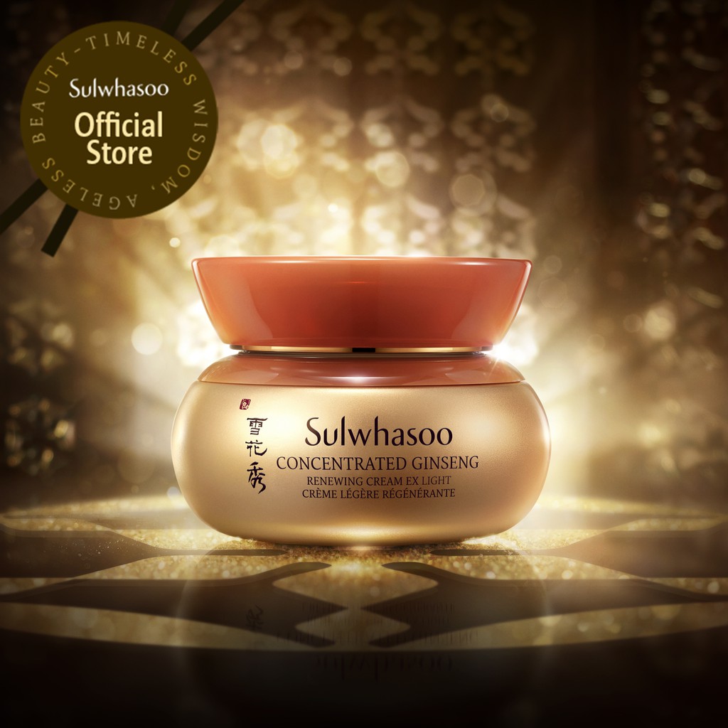 Kem dưỡng Nhân Sâm ngăn ngừa lão hóa Sulwhasoo Concentrated Ginseng Renewing Cream Ex 60ml