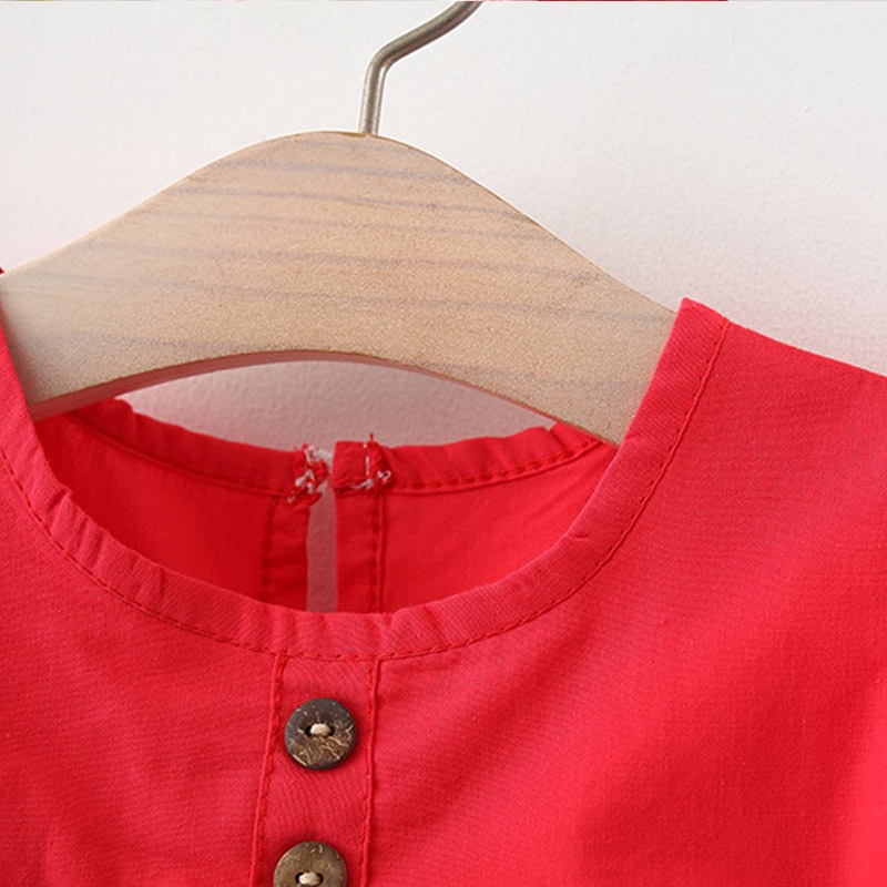 Váy xinh cho bé gái, váy cho bé gái tặng nón cute dành cho bé 6 tháng đến 3 tuổi, chất liệu cotton thấm hút mồ hôi