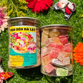 400g🔥Kẹo dẻo trái cây Đà Lạt, mềm dẻo, thơm