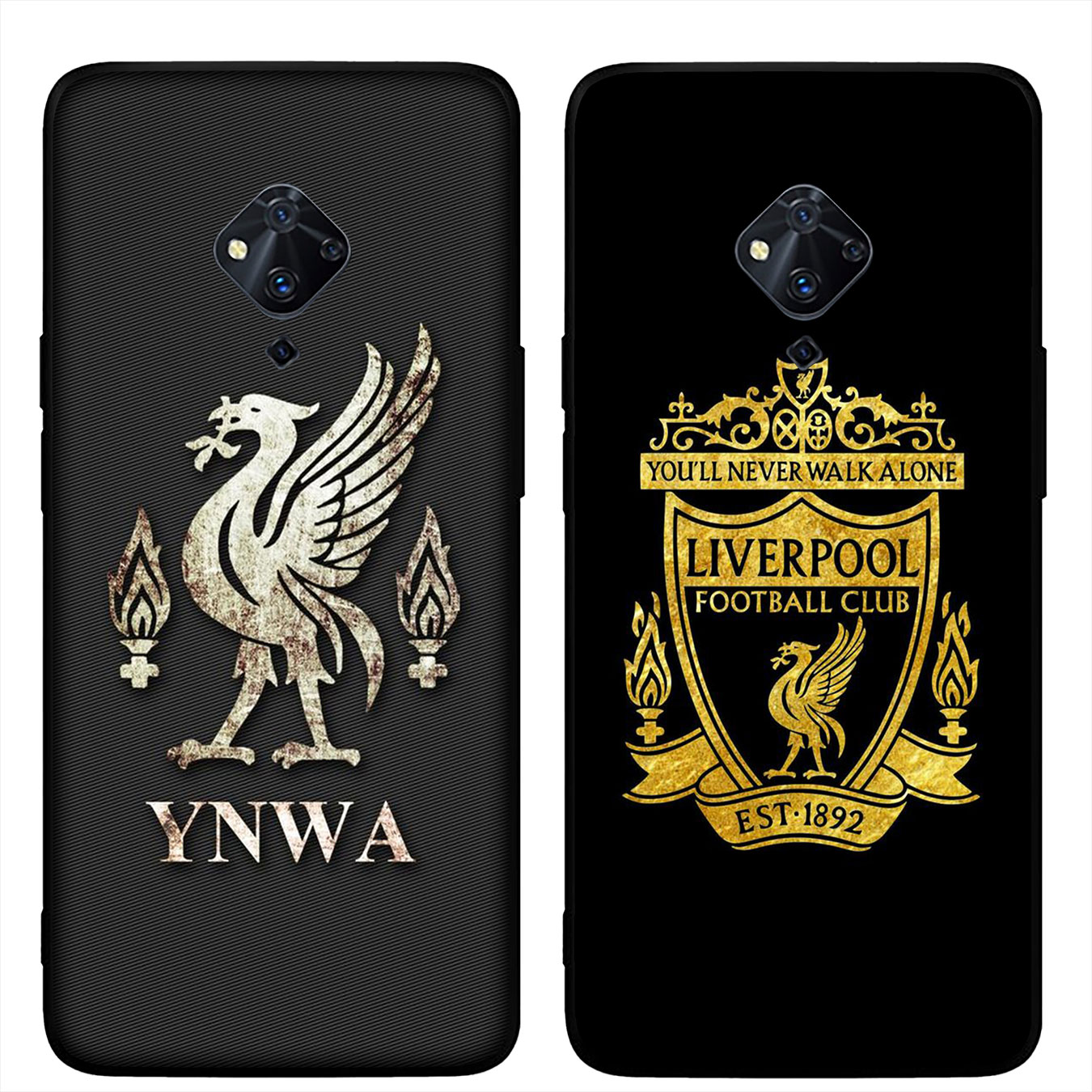 Ốp điện thoại silicone hình logo Liverpool màu đỏ cho OPPO Reno 3 2 2F 2Z Z F9 Pro A7X F5 A73 A92S A91 F15 A92 A72 A52