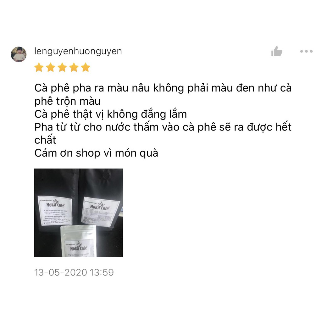 Cà phê thượng hạng  Robusta Natural Daklak 500 gr -  Moka cafe | BigBuy360 - bigbuy360.vn