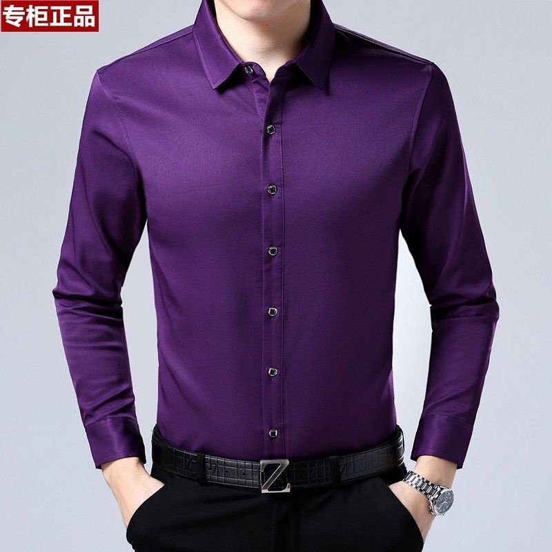 Áo Sơ Mi Nam Dài Tay Họa Tiết Caro Thời Trang