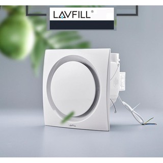 Quạt thông gió âm trần mặt phẳng LAVFILL LFCV-16D, LFCV-12D