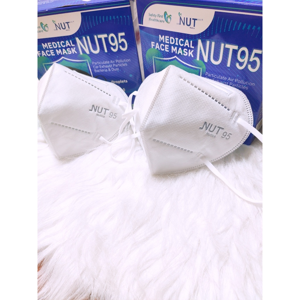 1 PCS KHẨU TRANG N95,95,NUT95,KN95 DÀY 5 LỚP CÓ GÒN KÈM NẸP ÔM MŨI. KHÔNG GÂY KHÓ THỞ, HẦM BÍ, NGỪA VI KHUẨN 99% | BigBuy360 - bigbuy360.vn