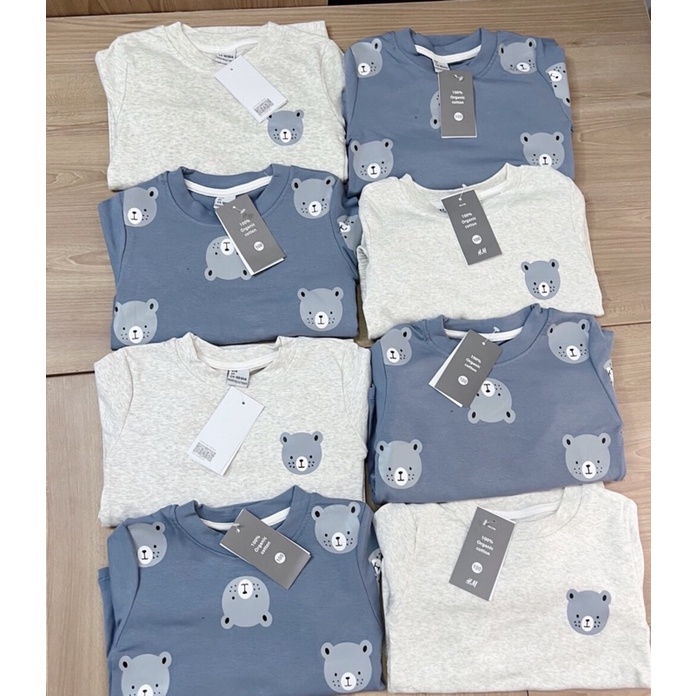 HT bán sỉ set 2 bộ gấu bé