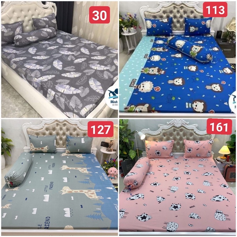 COMBO SET GA GỐI CHỐNG THẤM ( 4 MÓN ) LAU LÀ SẠCH