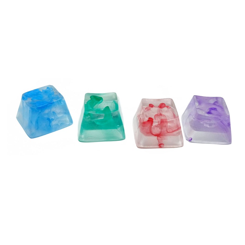 Nút bấm thay thế cho bàn phím cơ RGB màu trong suốt