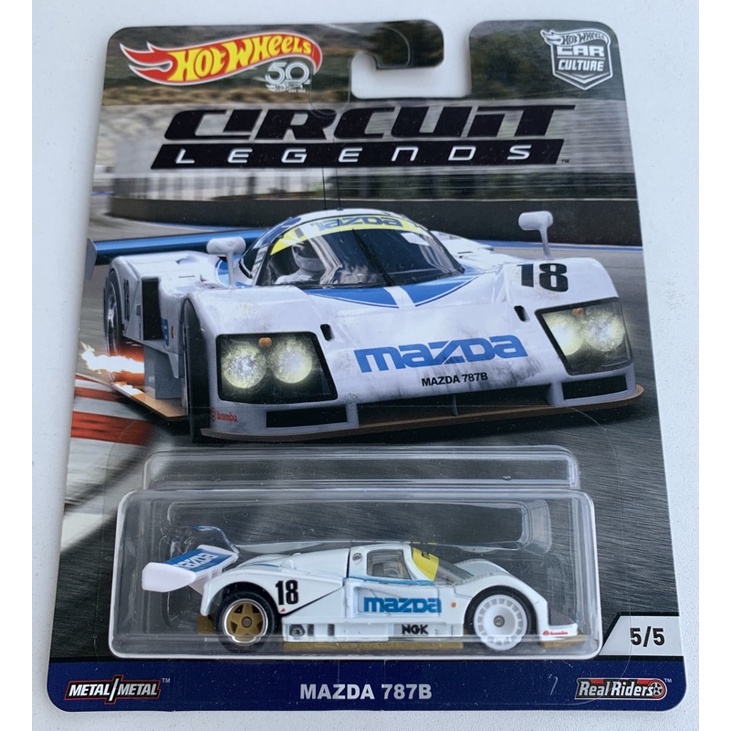 Xe Hot Wheels Premium Mazda 787B (Le Mans 1991)