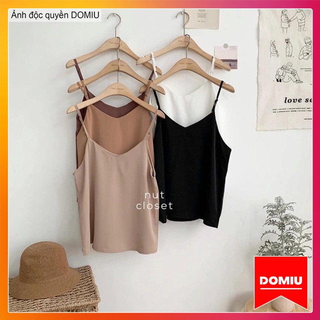 [Mã FAMAYWA giảm 10K đơn 50K] Áo 2 dây chất đũi lụa hàng đổ shop | BigBuy360 - bigbuy360.vn