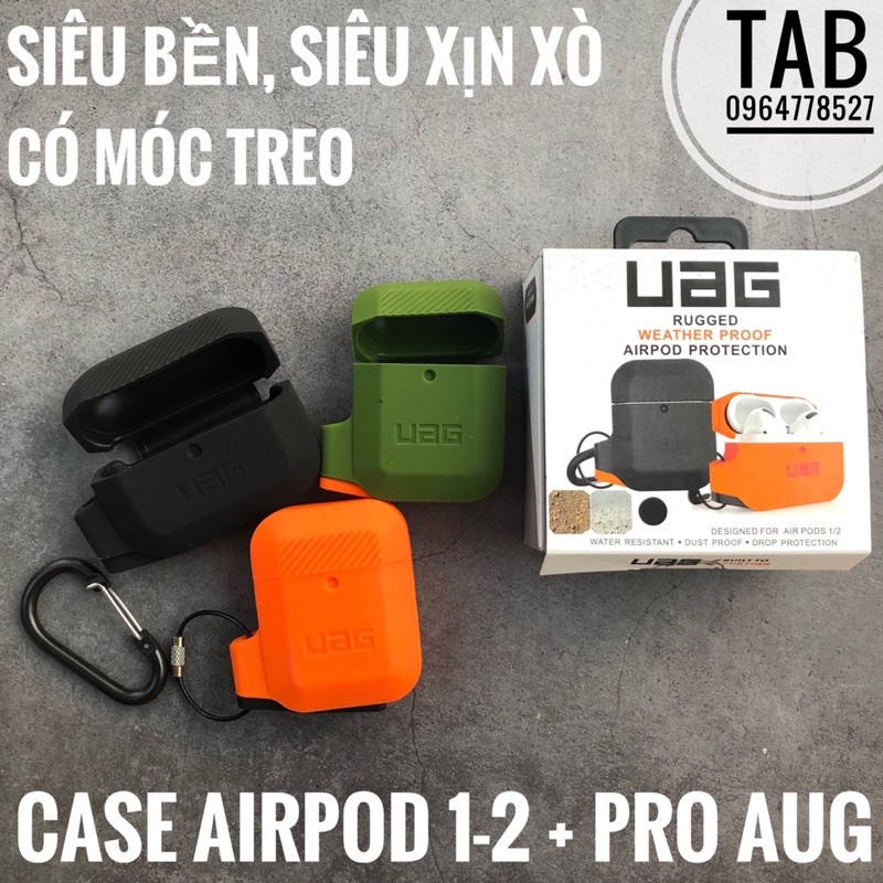 Vỏ Case Airpod 1-2 + Pro Chính Hãng UAG - Siêu Bền