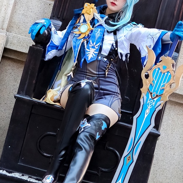 Trang phục Cosplay Eula trong Genshin Impact
