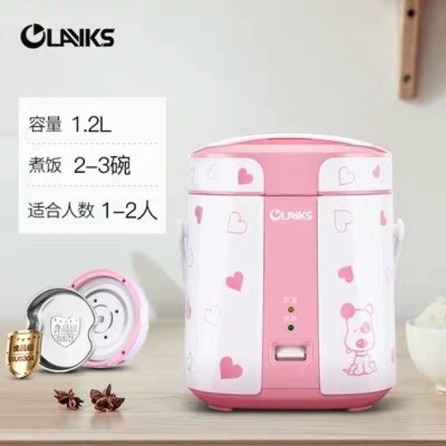 Nồi Cơm Điện Mini 1,2L -1,8L | BigBuy360 - bigbuy360.vn