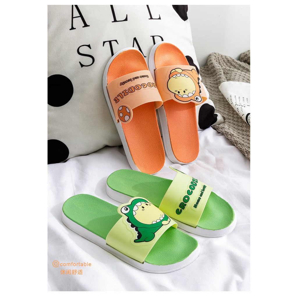 Xả hàng Dép Nam và Nữ quai ngang cao cấp UNISEX CROCODILE