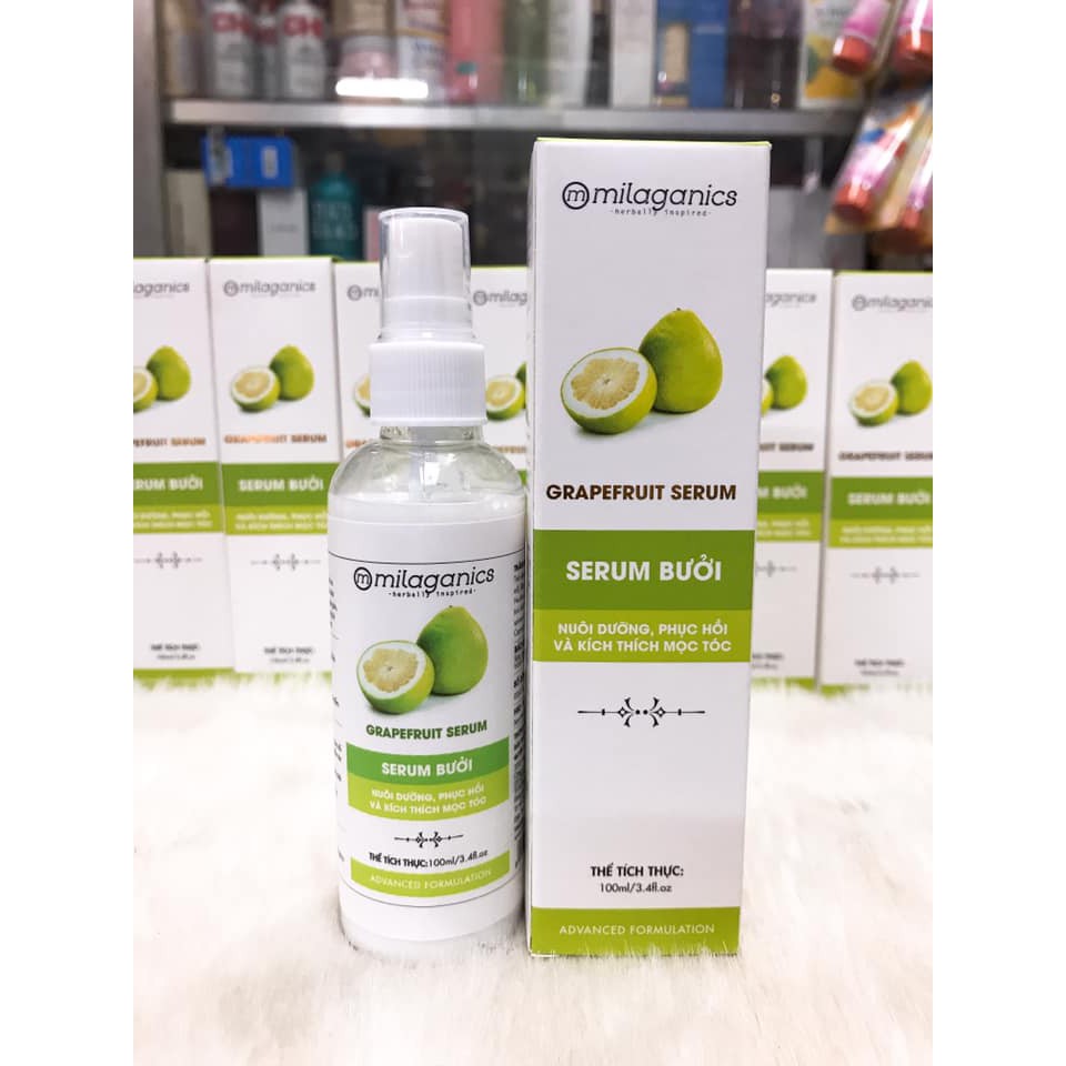(100ml) Serum bưởi ngăn rụng tóc và kích thích mọc tóc chắc khỏe Milaganics | BigBuy360 - bigbuy360.vn