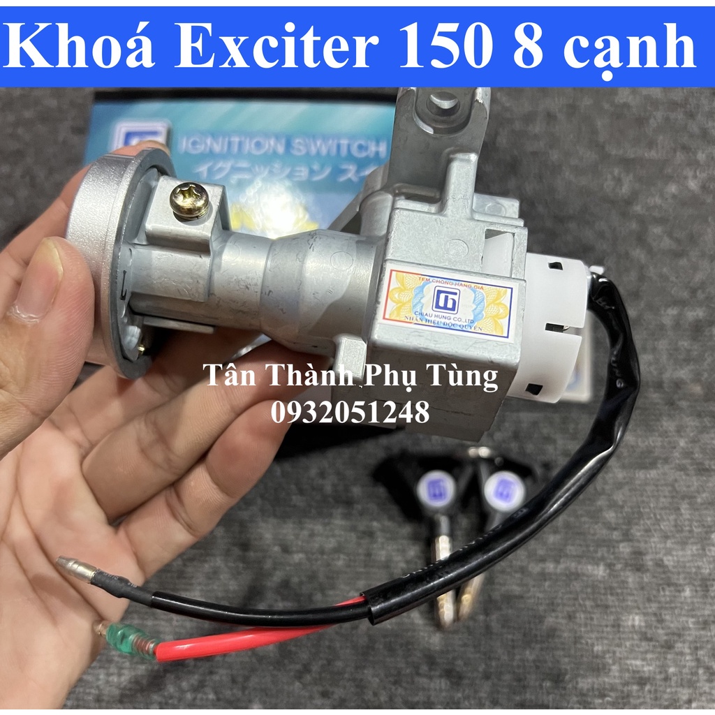 Bộ khoá Exciter 150 - 8 cạnh