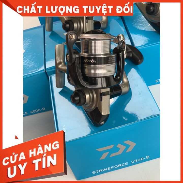 Máy Câu Cá Daiwa 2500 4000 Hàng Chất Lượng Cao Máy Cực Khoẻ Y Hình ( TẶNG DÙ CÂU CÁ DAIWA 100M SIÊU BỀN )