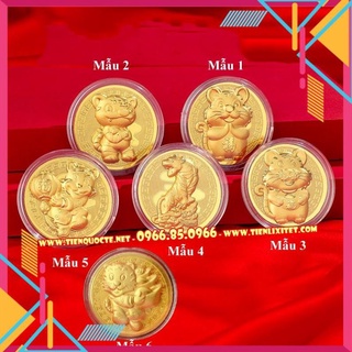 Bao lì xì 2022 mạ vàng con hổ - cọp nhâm dần
