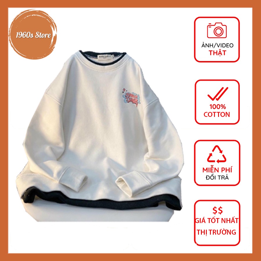 [Có Ảnh Và Video Thật] Áo Sweater Jungle Tiger 2 Màu Chất Nỉ Cotton  1960S Store Mã 598 | BigBuy360 - bigbuy360.vn