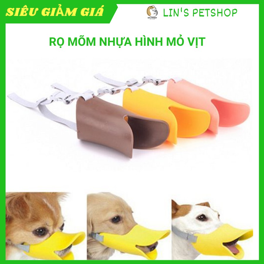 [🛵FREESHIP + HOÀN XU☀️ ]RỌ MÕM HÌNH MỎ VỊT CHO CHÓ