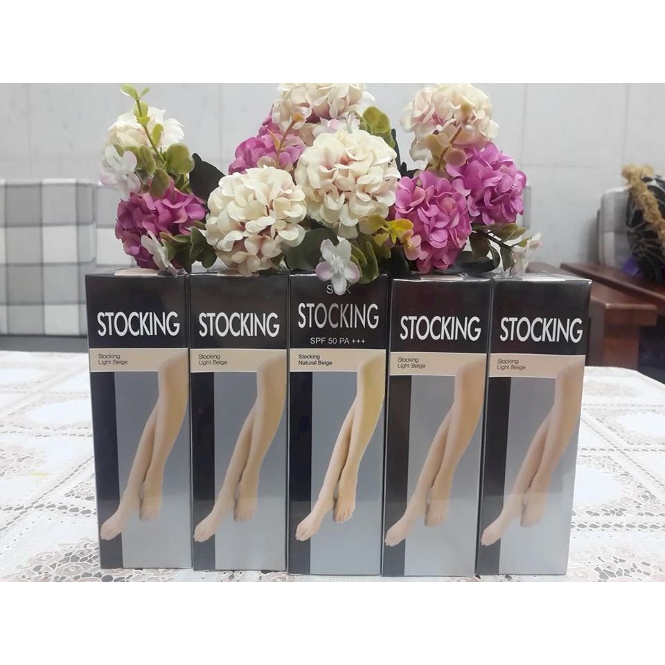 Tất phun thông minh Stocking che phủ chân cực mạnh, xịt 1 phát body trắng mịn, chống nước, che sẹo, SPF 25+ [ HÀN QUỐC] | BigBuy360 - bigbuy360.vn