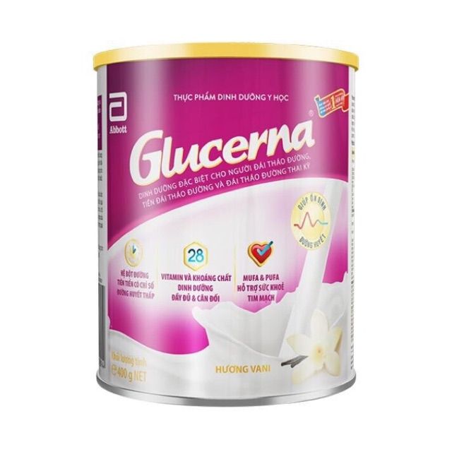 Sữa Bột Abbott Glucerna Hương Vani (400g)