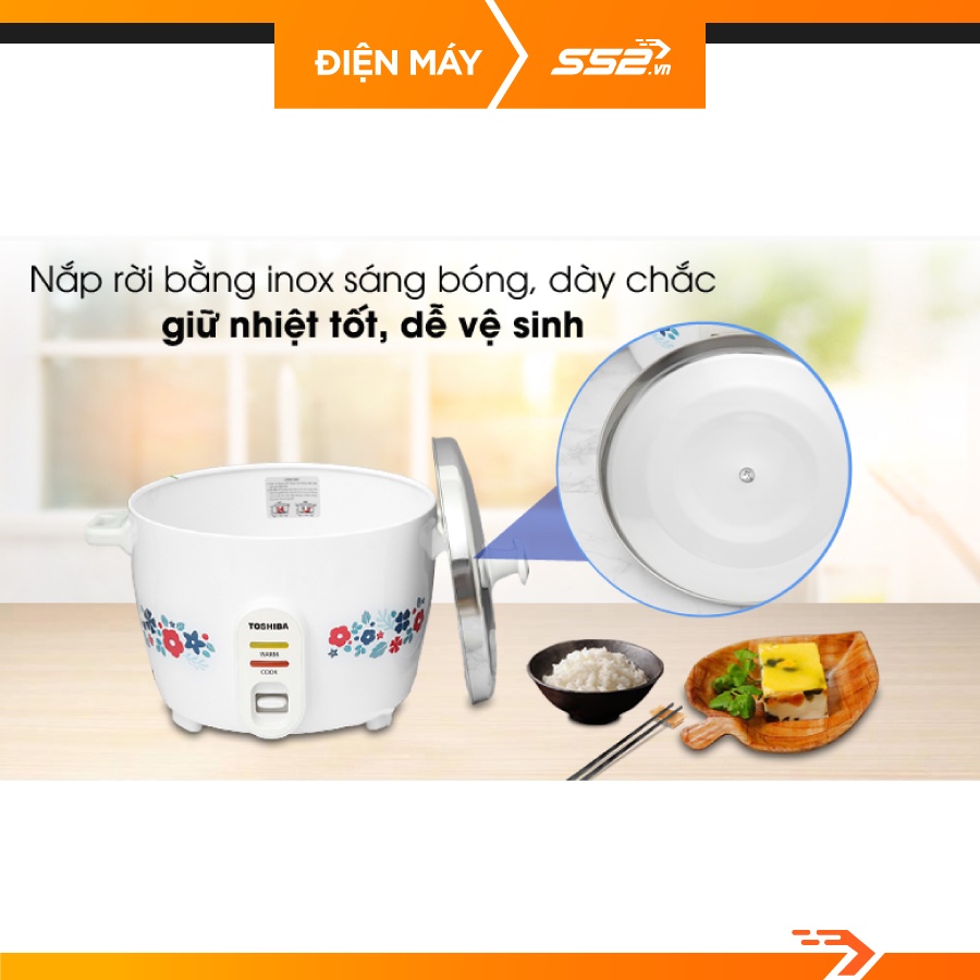 Nồi Cơm Điện Toshiba RC-18MH2PV - Bảo Hành Chính Hãng