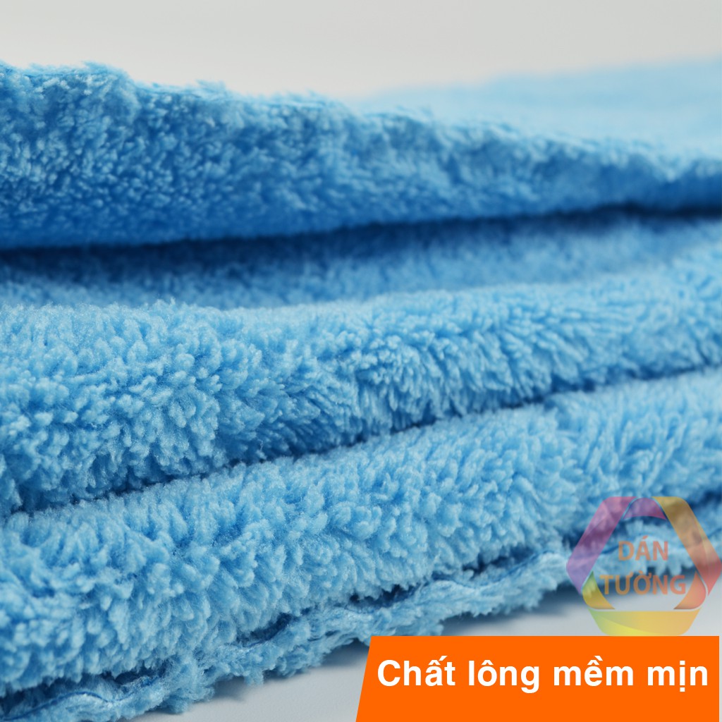 Khăn tắm lông mềm siêu thấm hút nước 35x75 cm MDT _KSM, khăn tắm lau mặt đa năng