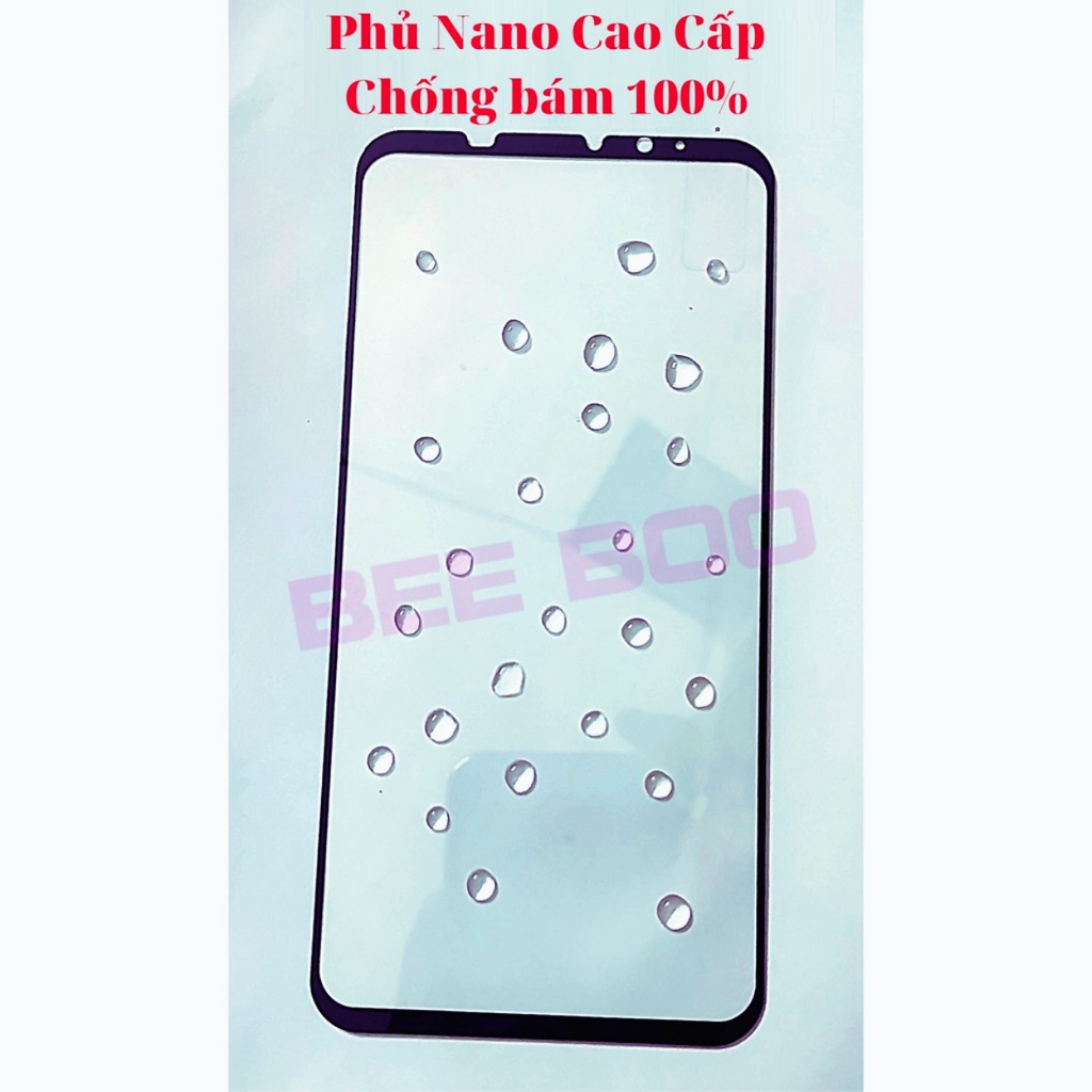 Kính cường lực Vsmart Live - Miếng dán Full màn hình - Độ trong suốt siêu cao - Phủ nano cao cấp