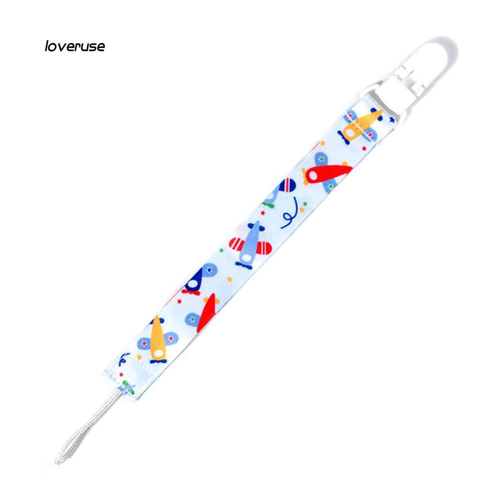 Dây giữ ti giả có kẹp gắn áo em bé tiện dụng chất lượng cao