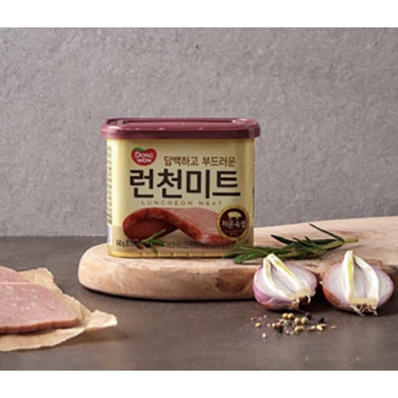 Dw) Thịt hộp Hàn Quốc 340g - Date 2025