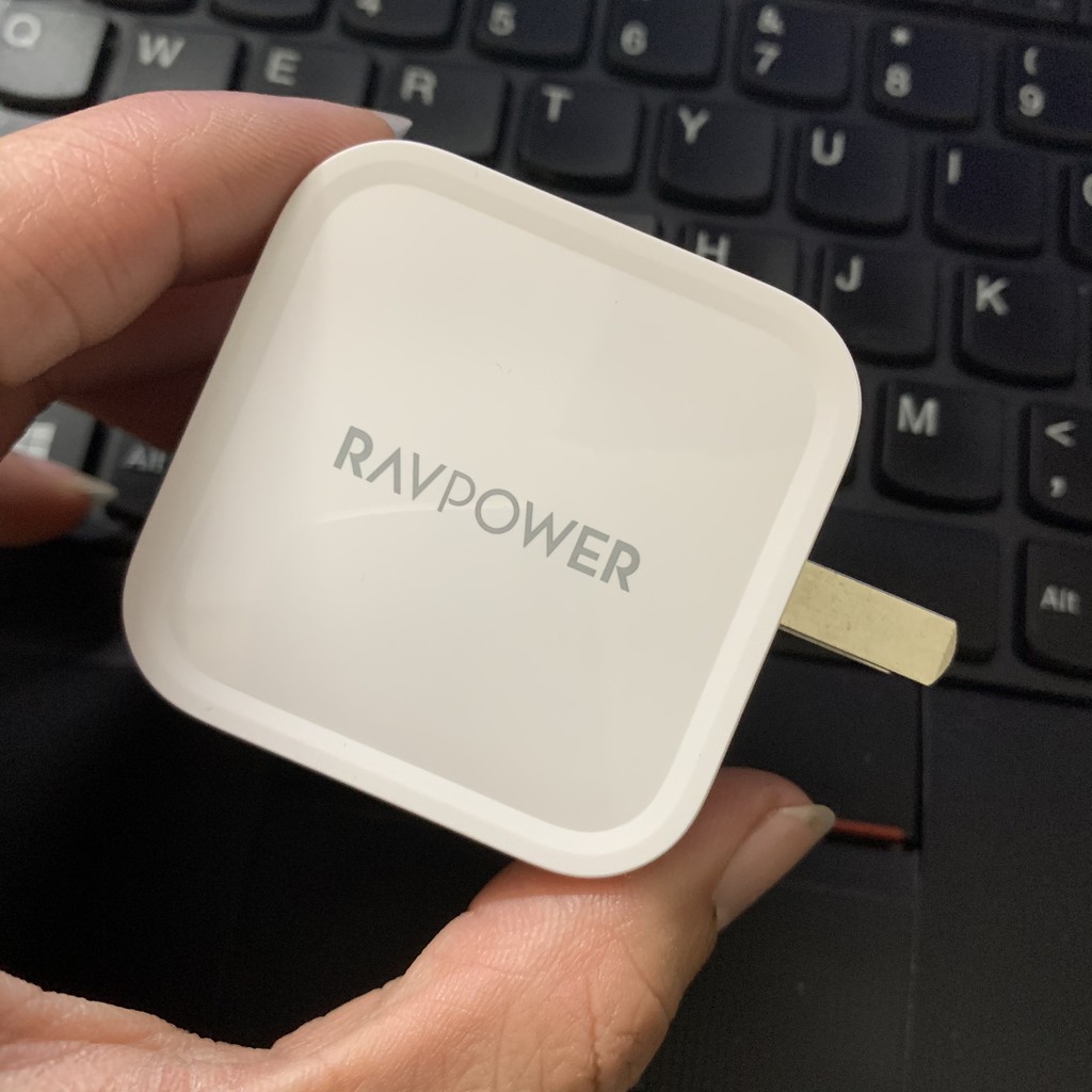 Củ Sạc Ravpower RP-PC112 - 1cổng Usb-c 61W PD 3.0 - Công Nghệ GaN NEW ZIN