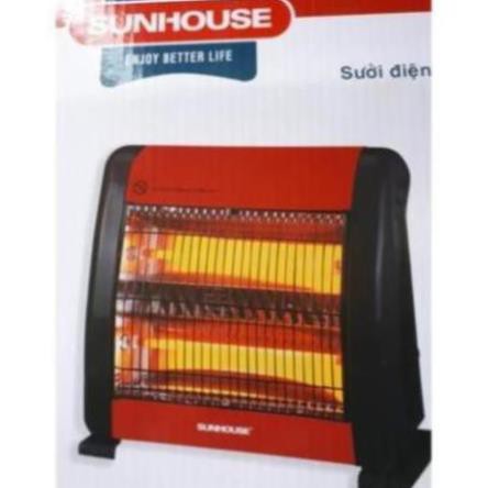 [Làm Ấm Cực Nhanh] Quạt Sưởi Hồng Ngoại 2 bóng Sunhouse SHD7013 - Tiết kiệm điện Năng - An Toàn Khi Sử Dụng