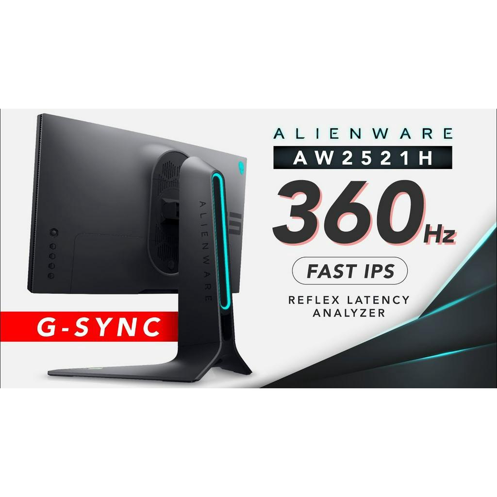 Màn hình máy tính Dell Alienware AW2521H 24.5 inch FHD IPS 360Hz hàng chính hãng