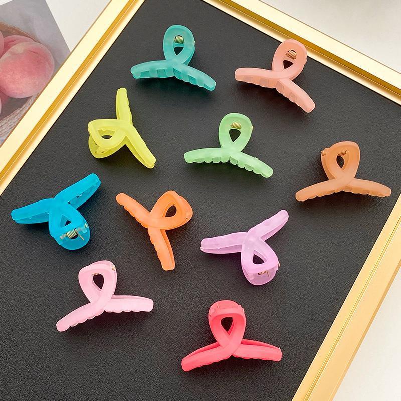 Kẹp tóc mặt nhám thời trang Hàn Quốc trẻ trung chất lượng cao