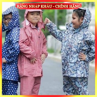 [Hàng Cao Cấp] Áo Mưa Bộ Trẻ Em Vải Dù Họa Tiết Ngộ Nghĩnh Cho Bé Hàng Việt Nam Chất Lượng Cao Cấp