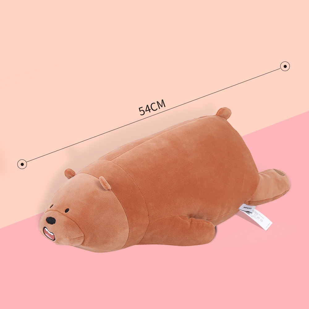 Gấu bông Đồ chơi Thú nhồi bông Búp bê &amp; Thú nhồi bông gấu bông thú nhồi bông Miniso x We Bare Bears Ice Bears