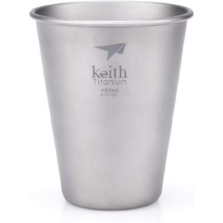 Keith Titanium Ti9002 - Ly Titanium Beer Pint 1 Lớp 450 ml