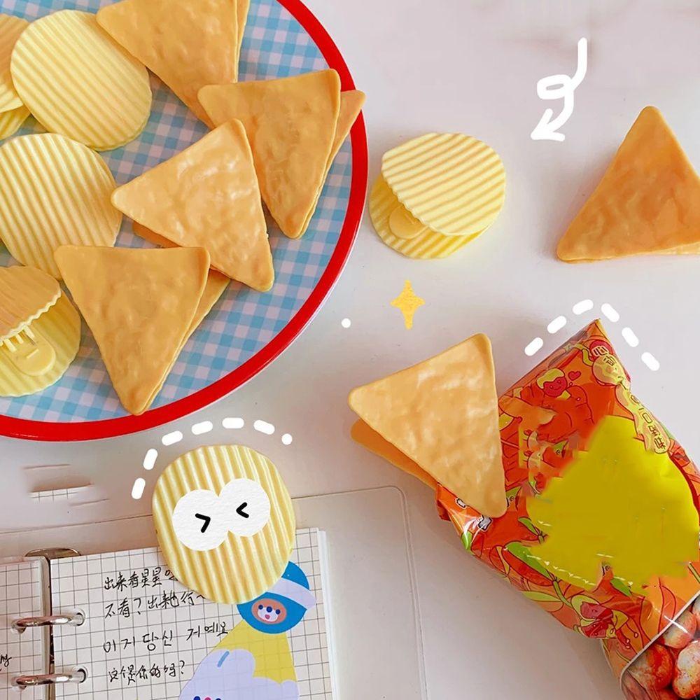 Kẹp Giấy Thử Khoai Tây Chiên Hình Cuốn Sách Phong Cách Ins Hàn Quốc